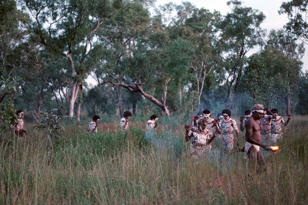 To in initiation ground