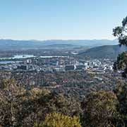 View from Mount Ainslie to Canberra