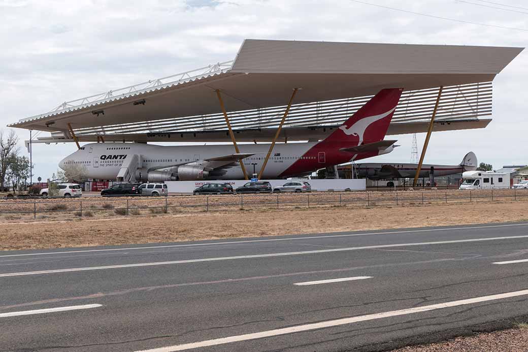 At the Qantas Founders Museum