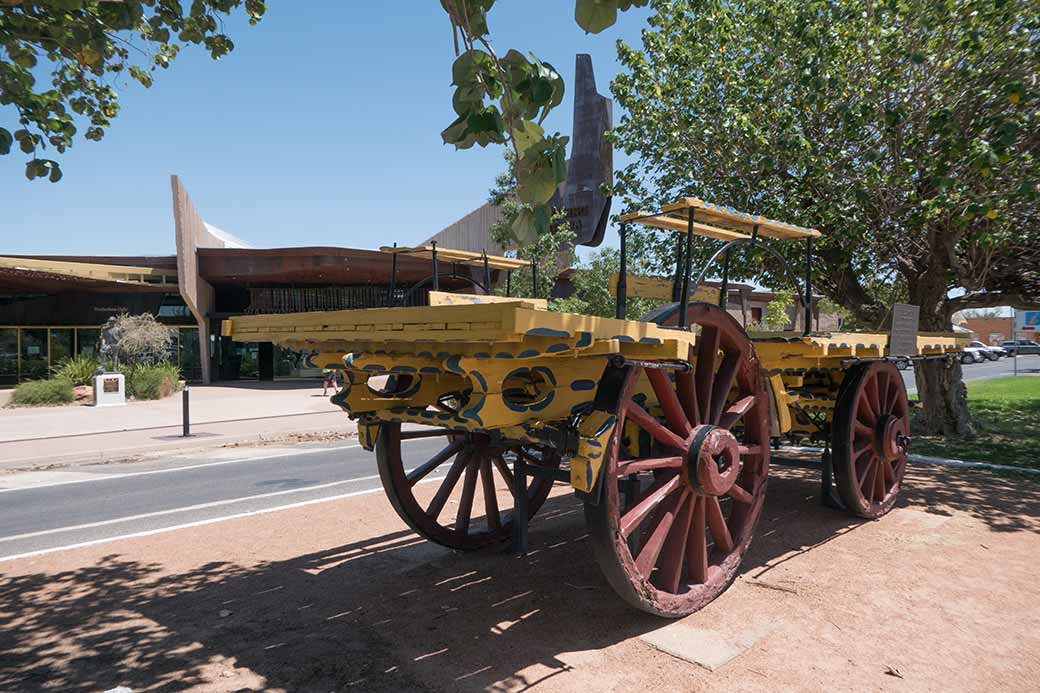 “Once a Jolly Swagman” statue
