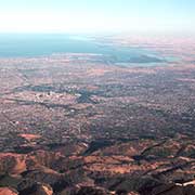 Looking back to Adelaide