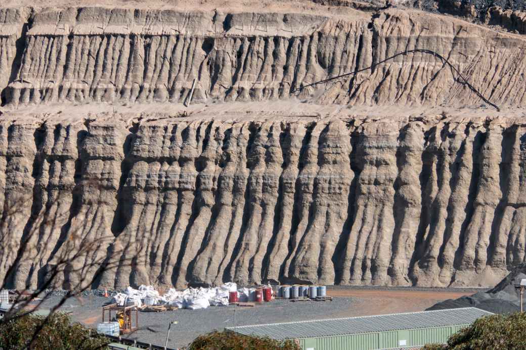 Tailing dams, Norseman Gold Project