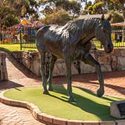 Sculpture of Norseman