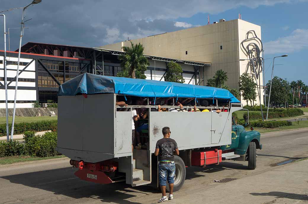 Public bus, Santiago de Cuba