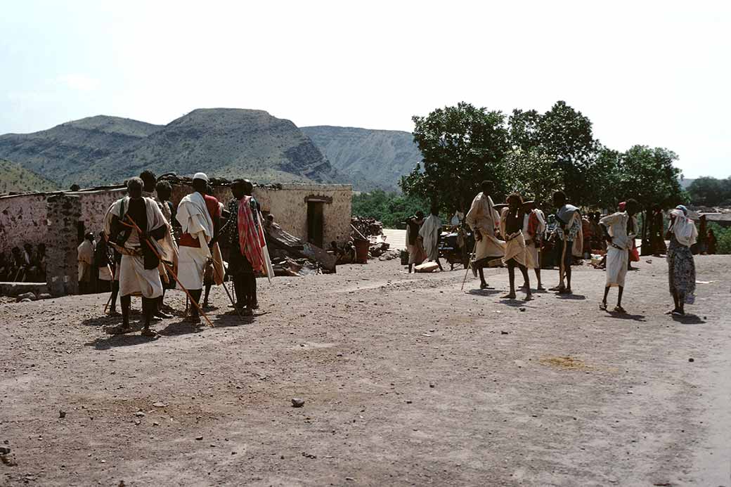 Road in Ouhea village