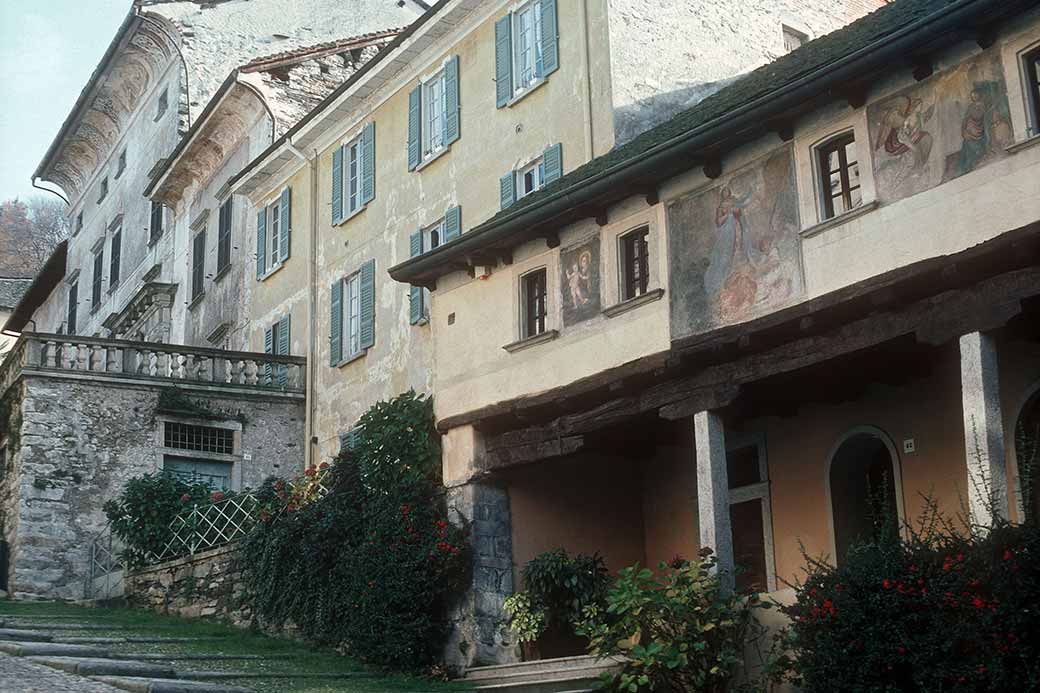 Along Salita della Motta