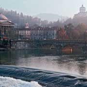 Po river, Turin