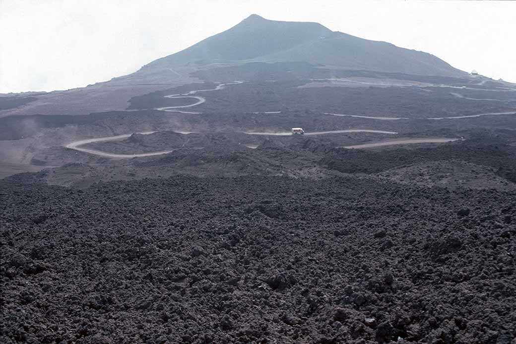 Road to Mount Etna