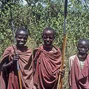 Young Maasai herdboys