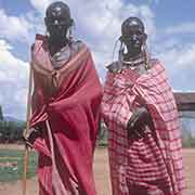 Maasai couple