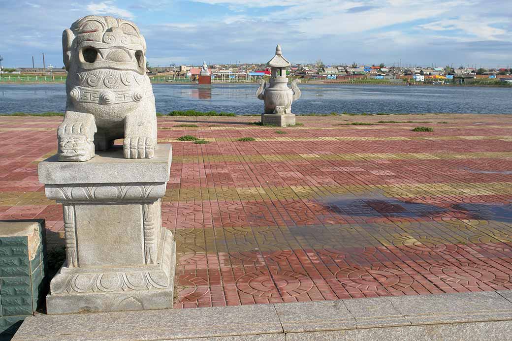 Lake in Choibalsan
