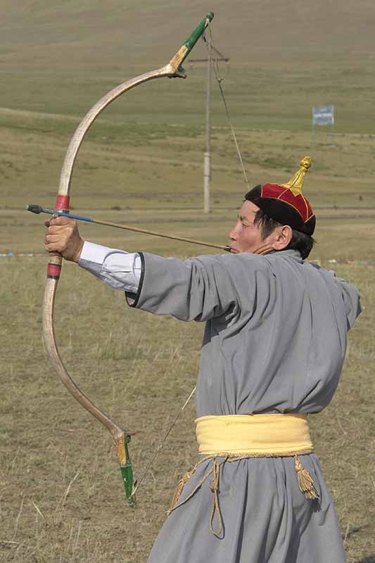 Mongolian archery