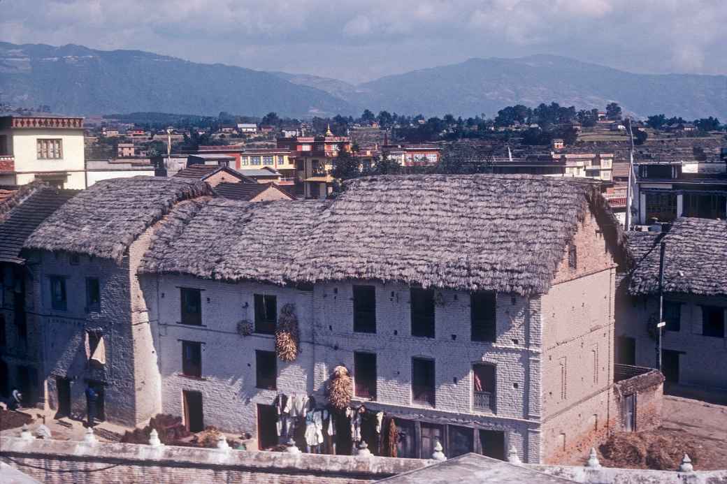 View from Boudhanath stupa