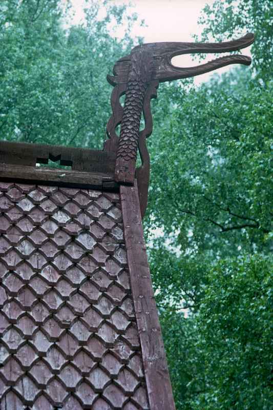 Dragon head, Garmo stavkyrkje