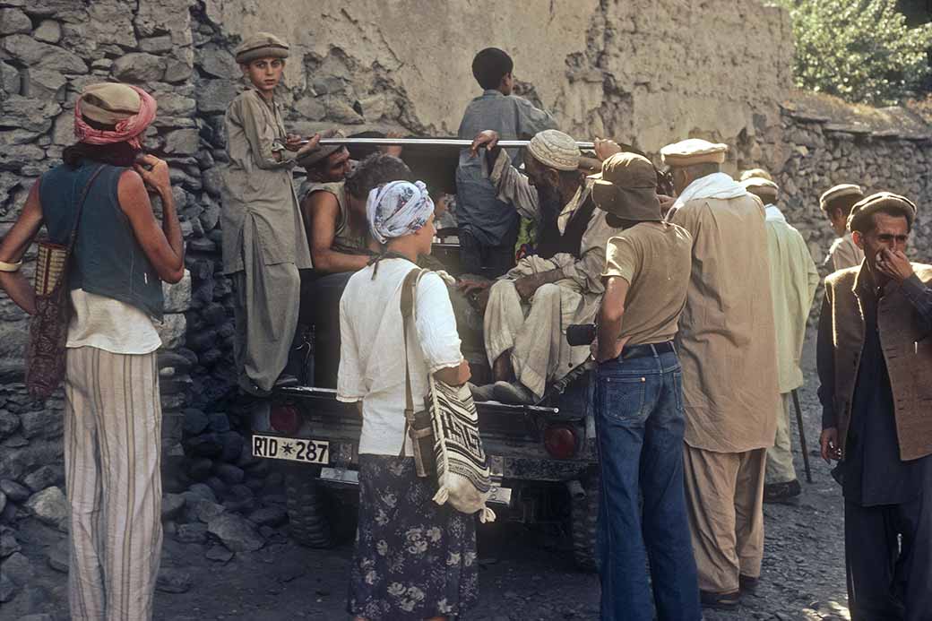 Jeep in Chitral