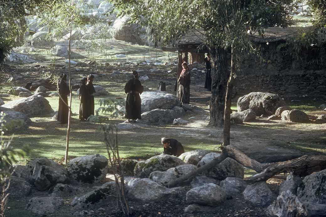 Bumburet, with Kalash people