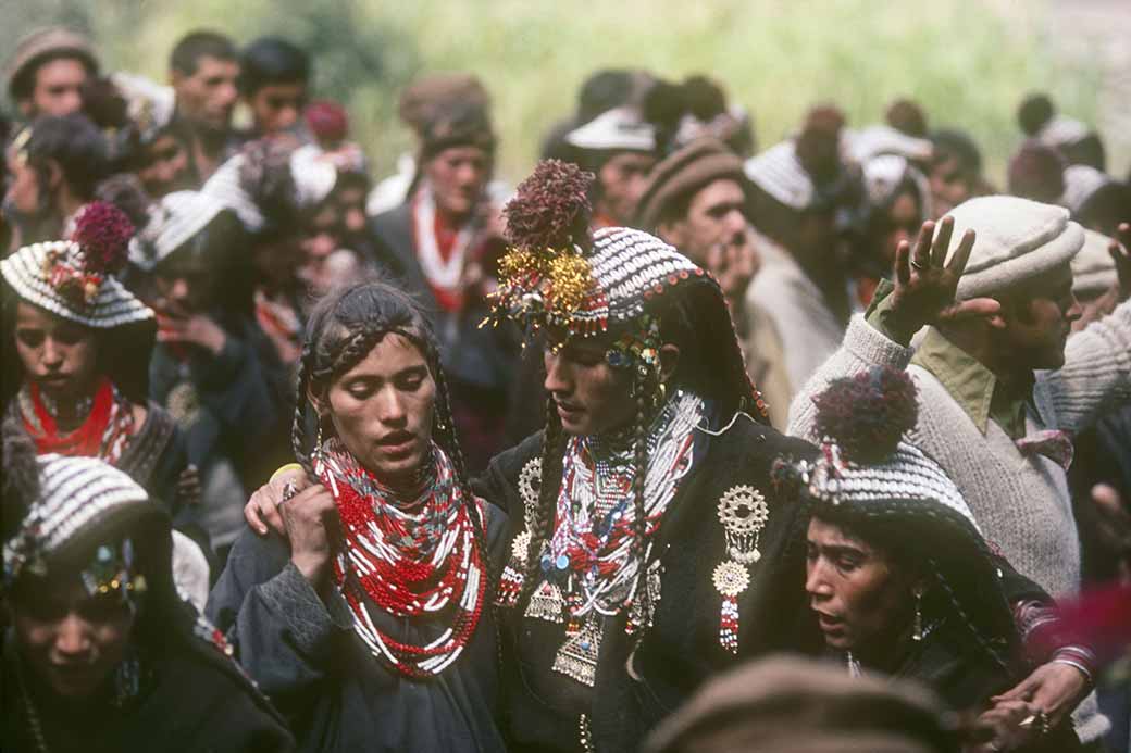 Dancing at a “Krakal” funeral ceremony