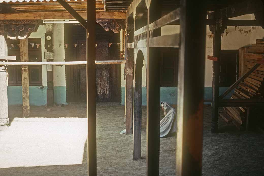 Courtyard of a mosque, Bahrain, Swat