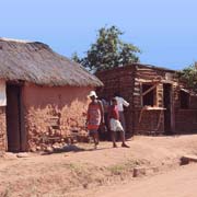 Mud brick houses