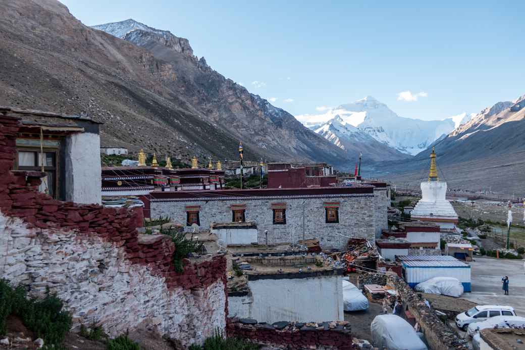 View to Mount Qomolangma