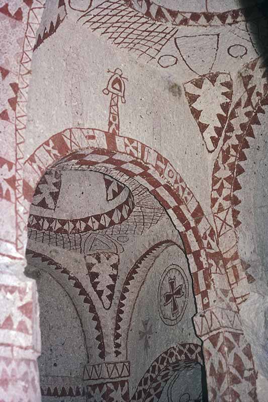 Frescoes, St. Barbara Church