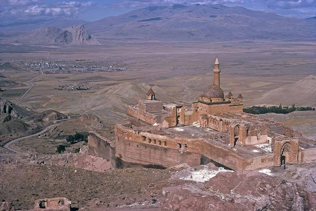 View to Ishak Pasha Palace