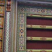 Jami Mosque portico ceiling