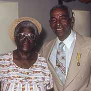 Retired couple, Oranjestad