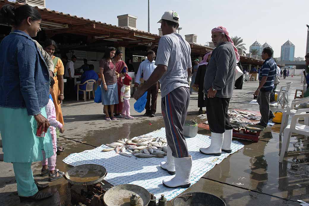 The fish market